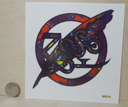 LED ZEPPELIN ZOSO VINYL STICKER  - PEEL &amp; STICK  6&quot; X 6&quot; - £3.82 GBP