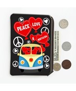 Heart Kombi Camper Van Bay : Gift Coin Purse Valentines Day Love Peace N... - £8.01 GBP