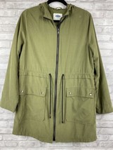 Old Navy Womens Lined Field Jacket Army Military Green Hunter Size Medium - £16.13 GBP