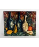 &quot;Still Life&quot; by J. Marque, Oil Painting on Board, 18x24 - $38,489.32 MXN