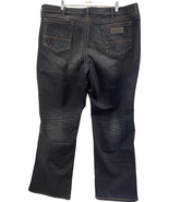 Wrangler Boot Cut Jeans 42x34 Dark Wash 99 Cotton 1 Spandex Mens Casual ... - $24.74