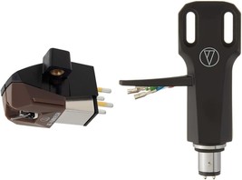 Audio-Technica At-Vm95Sh Dual Moving Magnet Turntable Cartridge Brown &amp;,... - £232.91 GBP