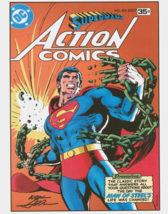 11x14 Inch SIGNED Neal Adams DC Comics Superman Art Print ~ Action Comics #481 - $49.49