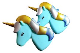 Blue Uniconrn Style Beach Towel Clips Jumbo Size for Beach Chair, Cruise... - $164.21 MXN