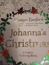 Johanna&#39;s Christmas: A Festive Coloring Book for Adults - £3.31 GBP
