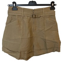 Sandro Mandarin Belted Utility Shorts in Terre Size 38 US 6 New with tags - $1,411.30 MXN