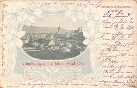 Linz Austria~Erinnerung An Das Johannisfest 1904~MAREIS Postcard - £10.91 GBP
