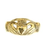Celtic Claddagh Wedding Ring Gold, 14 k gold Celtic Claddagh Engagement ... - €301,34 EUR+