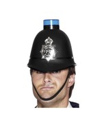 Smiffy&#39;s Police Helmet with Flashing Siren Light  - £30.81 GBP