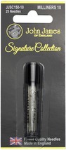 John James Signature Collection Milliner Needles-Size 10 25 Per Pkg - $966.51 MXN