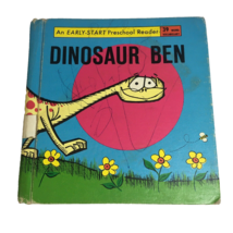Dinosaur Ben EARLY START Preschool Reader Decaprio 1965 39 Word Wonder V... - £5.68 GBP