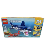 Lego Deep Sea Creatures Lego Creator (31088) Unopened Box 230 Pieces 2019 - $32.59