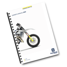 HUSQVARNA 2020 - TC 65 - OWNERS MANUAL - REPRINTED COMB BOUND - $24.93