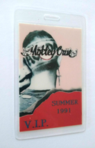 Motley Crue AC/DC 1991 Backstage Pass Original Monsters Of Rock Metal Music VIP - £16.09 GBP