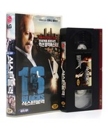 16 Blocks (2006) Korean Late VHS Rental Korea [NTSC] Bruce Willis - £39.84 GBP