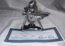 Pewter Figurine &quot;ALYCE&quot; by Michael Ricker (W/Certificate Of Casting) - $22.70