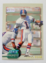 1993 Pro Set Power Power Prospects Jason Elam Card  #PP60 Rookie RC - Se... - $32.30 MXN