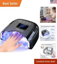 54W Portable UV Nail Lamp with Metallic Reflector: Elegance Meets Effici... - $102.46