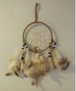 Dreamcatcher Feathered St. Joseph&#39;s Indian School, Lakota (Sioux) 5in D,... - $12.08 CAD
