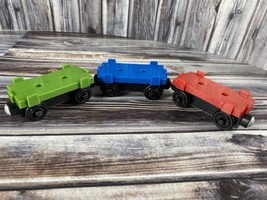 Lot of 3 Cargo Cars Wagon Thomas The Tank Engine &amp; Friends Wooden Railway (2012) - £10.77 GBP