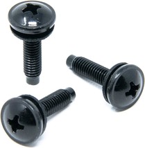 50 Sets Of 10/32 Rack Screws In Carbon Steel With Nylon Rack Washers For Shelf - £35.93 GBP