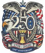 250 Anniversary Laser Cut  Metal Sign - $69.95