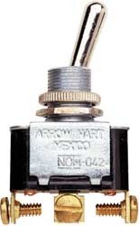 Buss Fuses Toggle Switch On-Off-On 15A 12V Heavy Duty BP/STK - $10.95