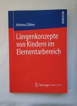 Lngenkonzepte von Kindern im Elementarbereich by Johanna Z?llner (German... - £17.91 GBP