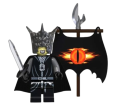 KLIVT Lord of the Rings Mouth of Sauron TV 5004 Custom Minifigure Toy Gift - £3.25 GBP