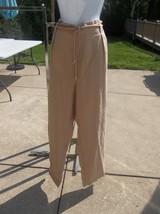 NWT BADGLEY MISCHKA BEIGE LINEN PANTS S $135 - £41.00 GBP