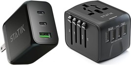 GaN Charger 65W GloboCharge Travel Adapter 12W - £84.32 GBP