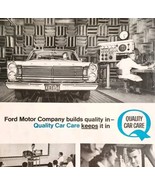 1965 Ford Lincoln Mercury Car Dealer Advertisement Automobilia Vintage D... - $562.22 MXN