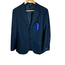 Nautica Men&#39;s Modern-Fit Bi-Stretch Suit Jacket Only Size 36S Navy Birdseye $395 - £44.62 GBP