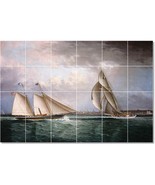 James Buttersworth Ships Painting Ceramic Tile Mural BTZ22191 - $328.24 CAD+