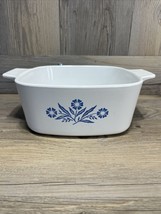 Vintage Corning Ware 1-1/2 Qt Blue Cornflower Casserole Dish NO Lid A-1 1/2-B - £7.61 GBP