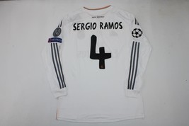 real madrid jersey 2013 2014 shirt sergio ramos champions leaggue final ... - £58.77 GBP