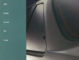 1989 Honda ACCORD SEi Coupe sales brochure catalog US 89 SE-i - £6.29 GBP