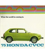 1975 Honda CIVIC CVCC sales brochure catalog US 75 5-Speed Hondamatic - $8.00
