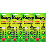 Pack of (4) New Instant Krazy Glue All Purpose Tube 0.07-Ounce - $16.08