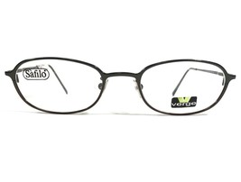 Safilo VERGE CYBER 2R1 Eyeglasses Frames Brown Green Round Full Rim 48-19-135 - £37.31 GBP