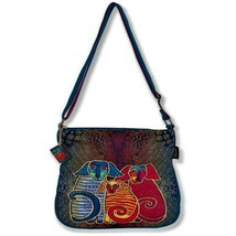 Laurel Burch &quot;Happy Family&quot; Medium Crossbody Tote Style Purse - £29.97 GBP