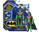DC Spin Master Bat-Tech Robin 4&quot; Action Figure with 3 Mystery Accessorie... - $12.88