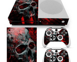 For Xbox One S Horror Skull Console &amp; 2 Controllers Decal Vinyl Skin Sti... - $13.97