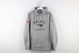 Nike Womens XL Salute To Service New England Patriots Football Hoodie Sweatshirt - £63.21 GBP