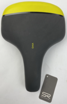 NWT Selle Royal VIVO  Bicycle Saddle Black w Yellow Accents Model 1504UR... - $33.65