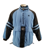 Vintage North Carolina Tarheels UNC Starter Jacket Mens Puffer Half Zip ... - $2,521.69 MXN