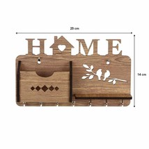 Artículos de decoración del hogar de madera hechos a mano Llavero para... - $16.33