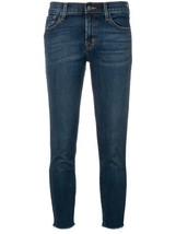 J BRAND Womens Jeans Skinny Slim Captivated Destruct Blue Size 25W JB001878 - £69.77 GBP