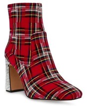 Betsey Johnson Betsey Johnson Womens Blanche Red Plaid 10M - $24.00