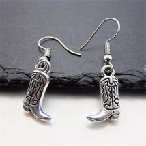 New Cute Country Western Cowgirl/Cowboy Miniature Boot Earrings - $5.00